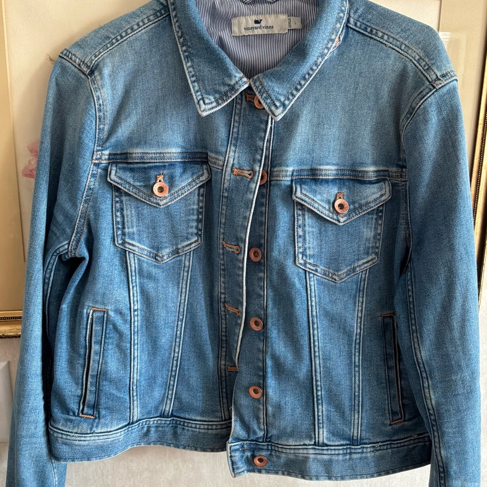 Vineyard Vines Light Blue Denim Jacket